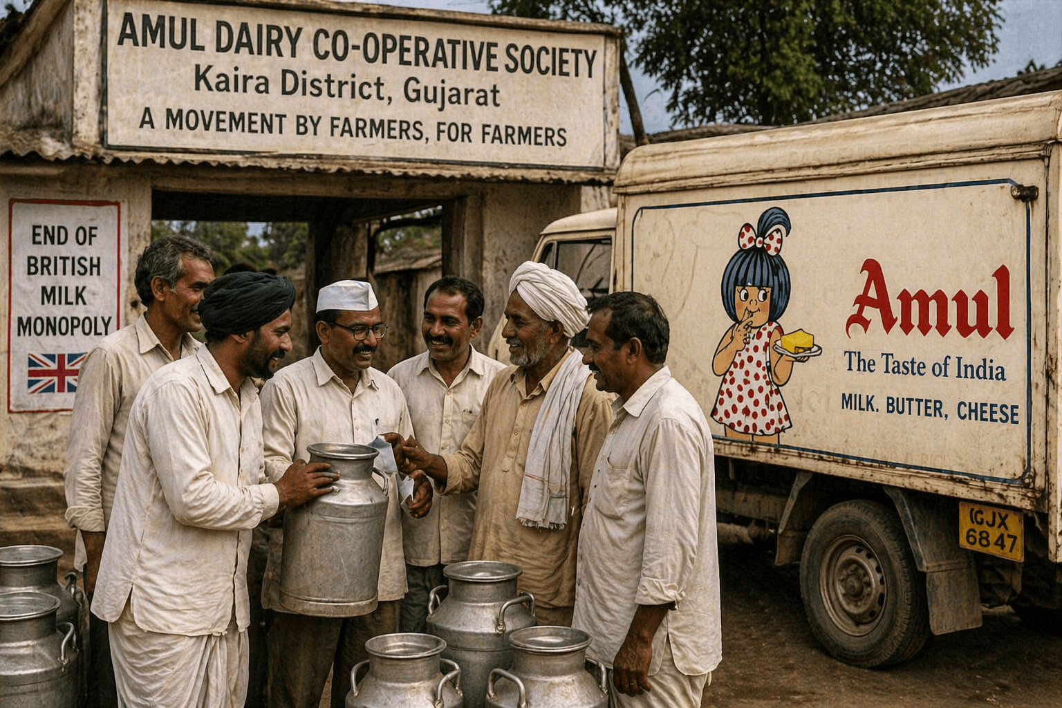 Farmers who created a global brand worth 12 billion dollars.