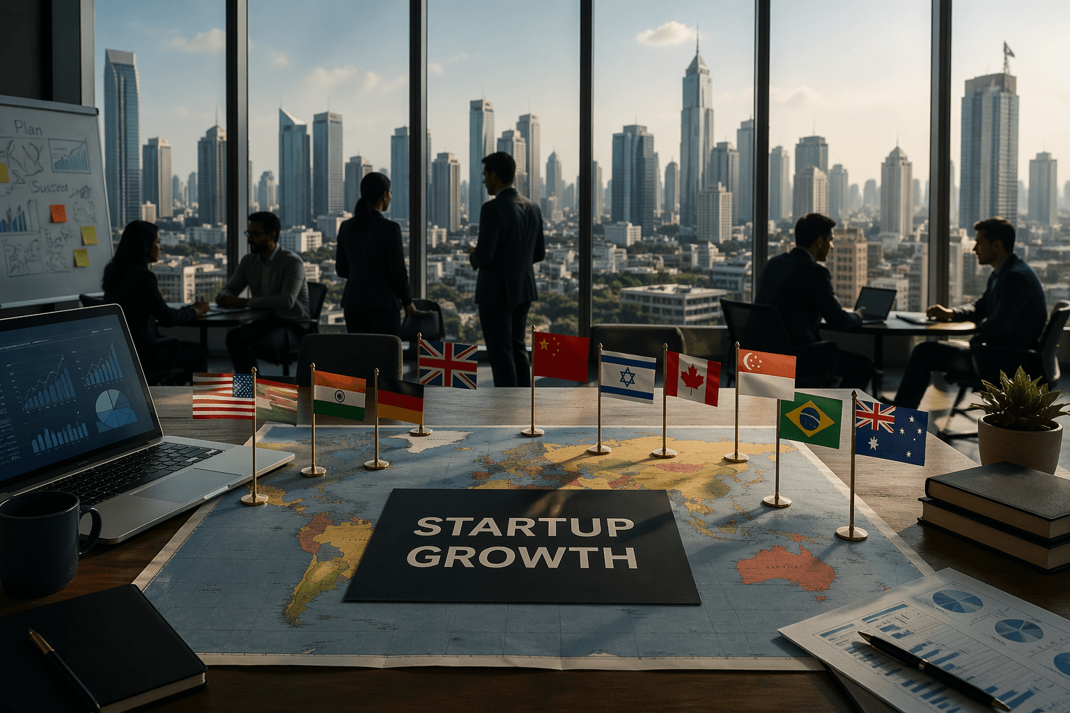 10 Countries Where Startups Are Thriving: A Human-Centered Comparison