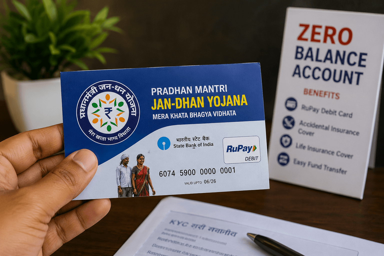 PMJDY, which opened 56 crore bank accounts  for poor and marginalised people.