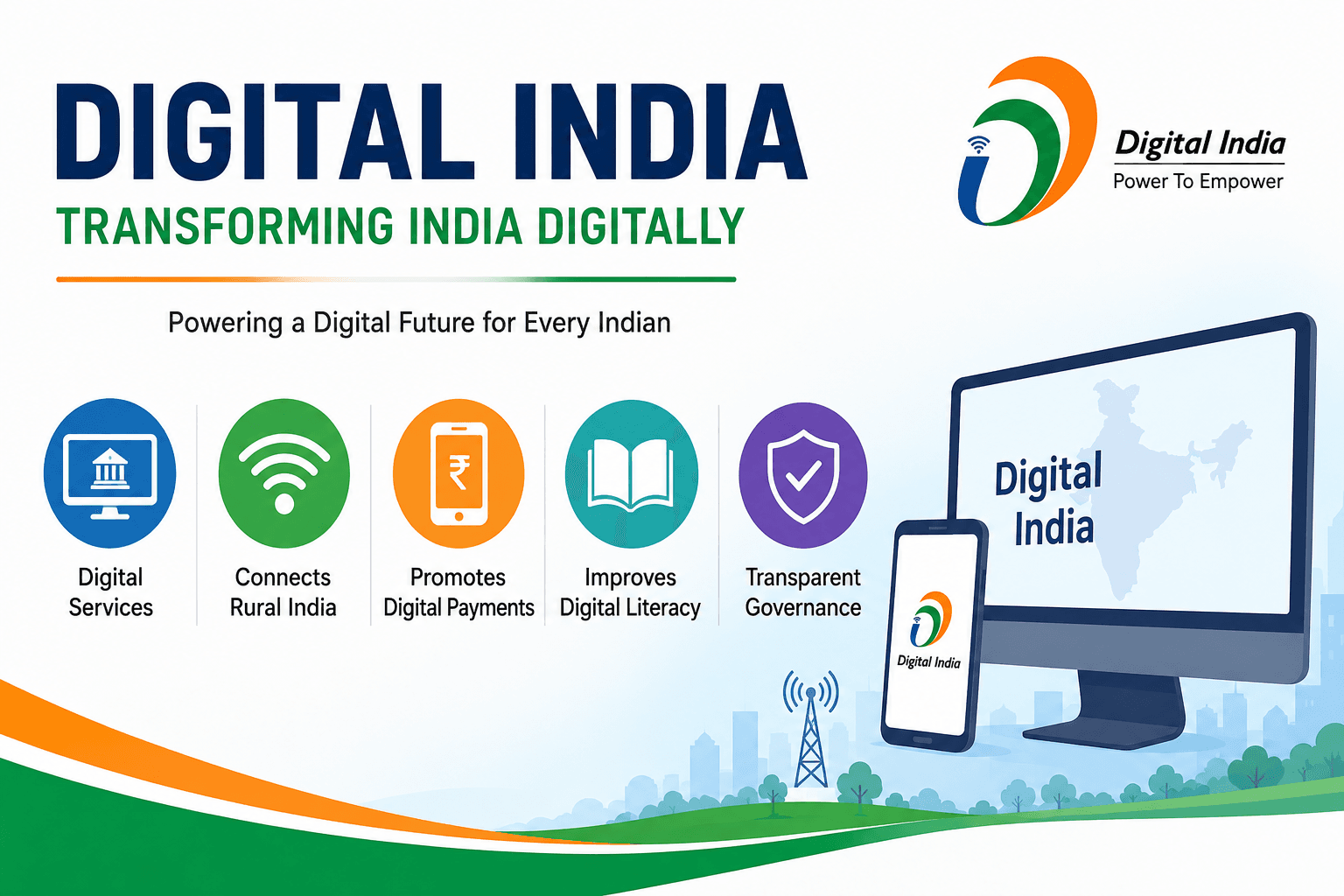 Digital India: Transforming India into a Digital Economy