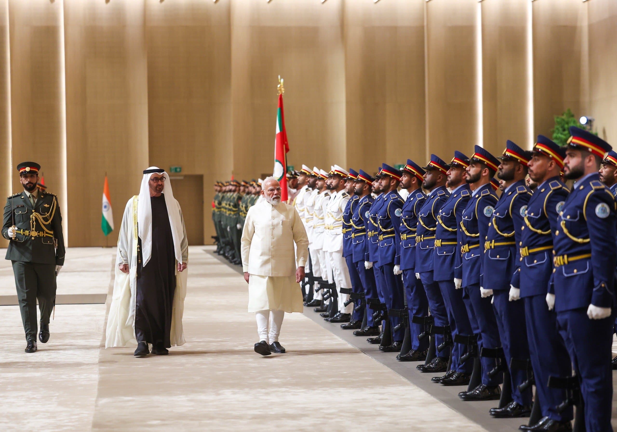 Key agreements between India and UAE