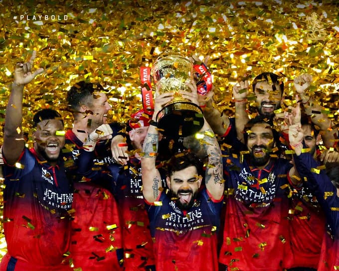 Royal Challengers Bengaluru wins IPL 2026 title