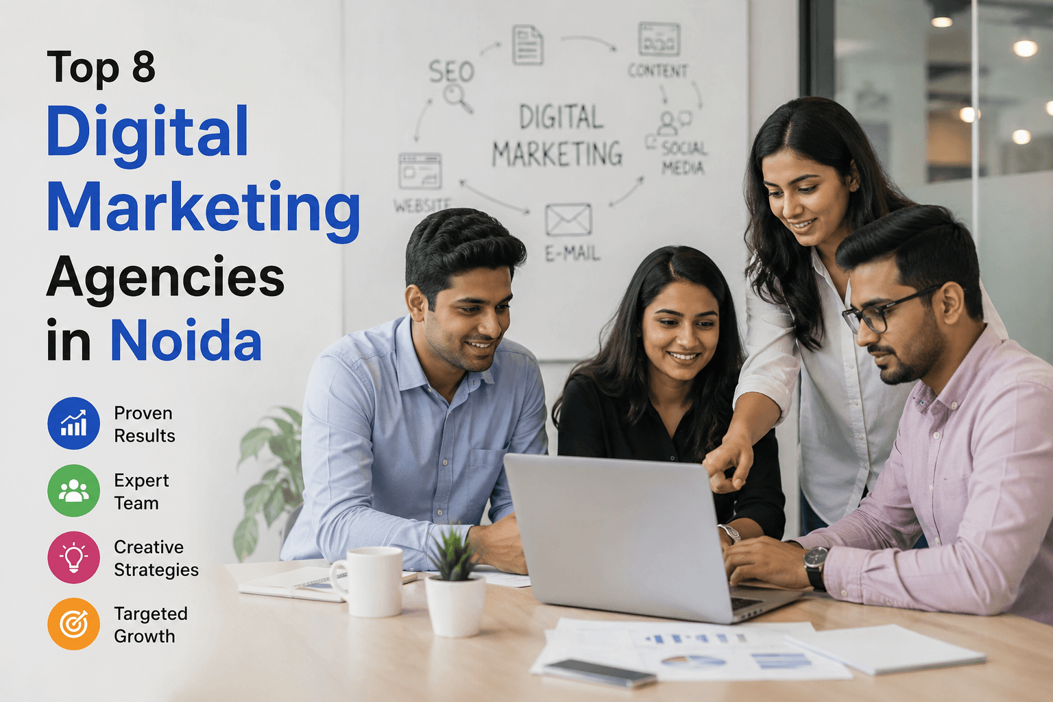 Top 8 Digital Marketing Agencies in Noida