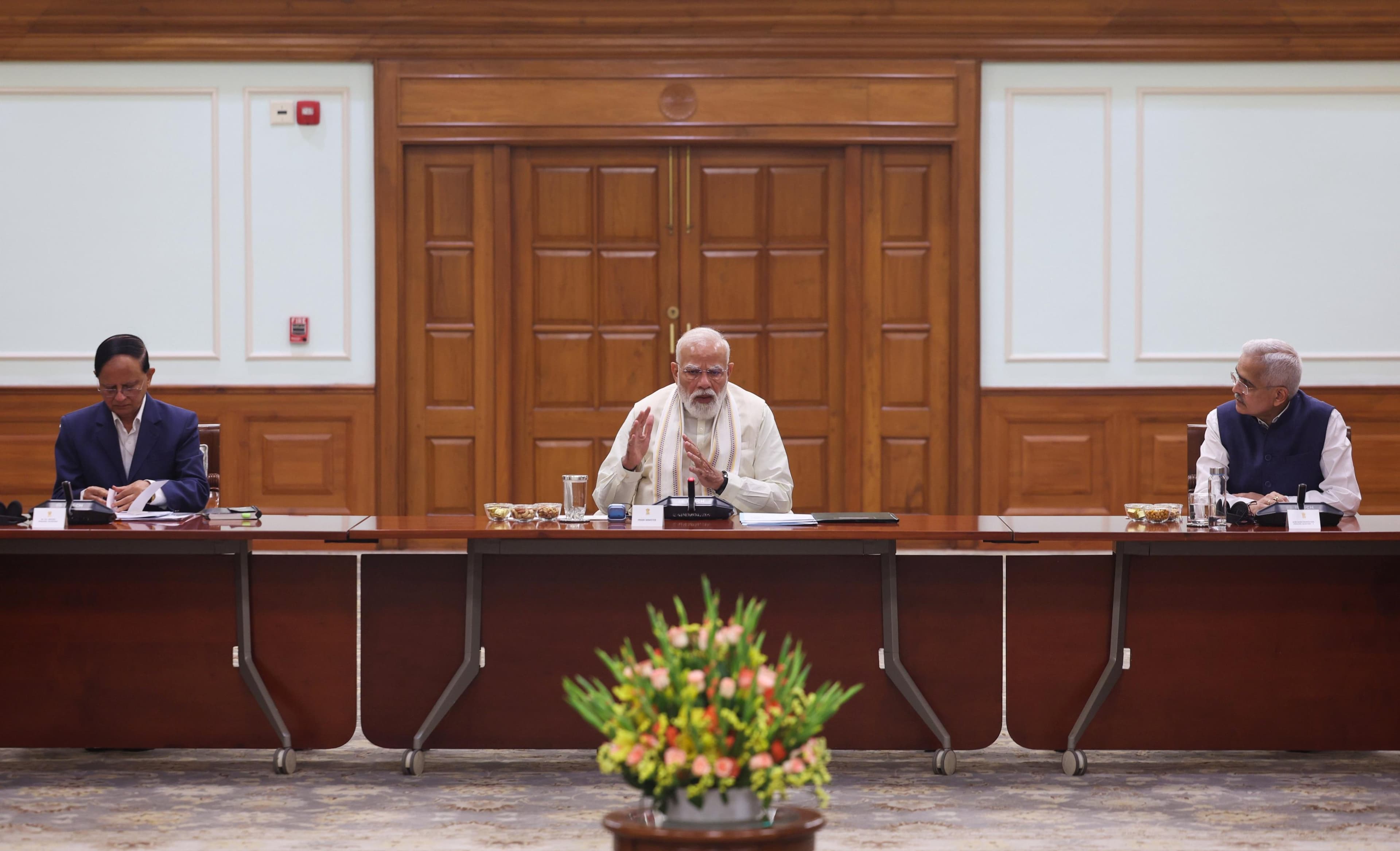 PM Modi economic review on west asia crisis impact