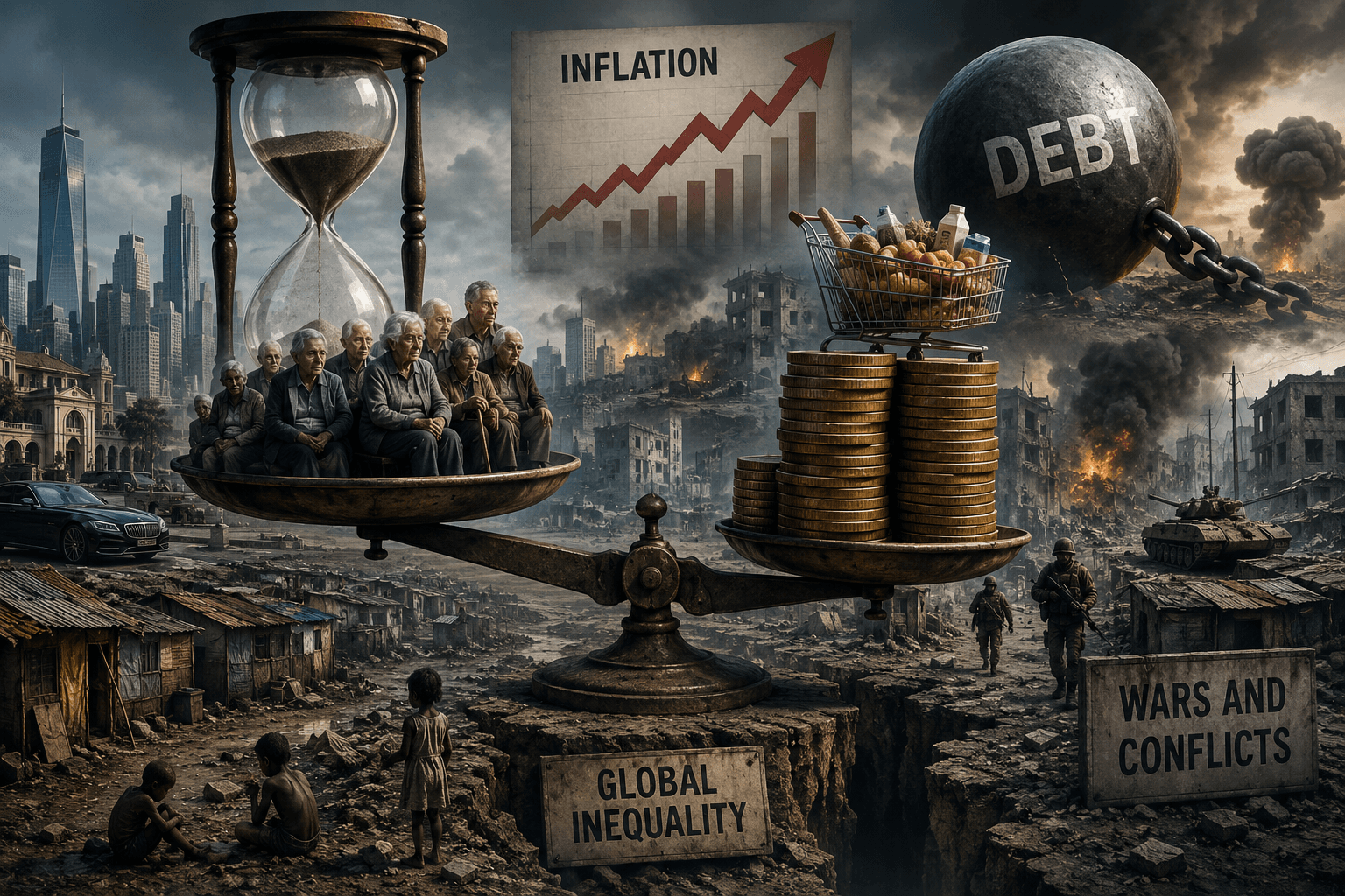 The modern and future economic problems of the world.