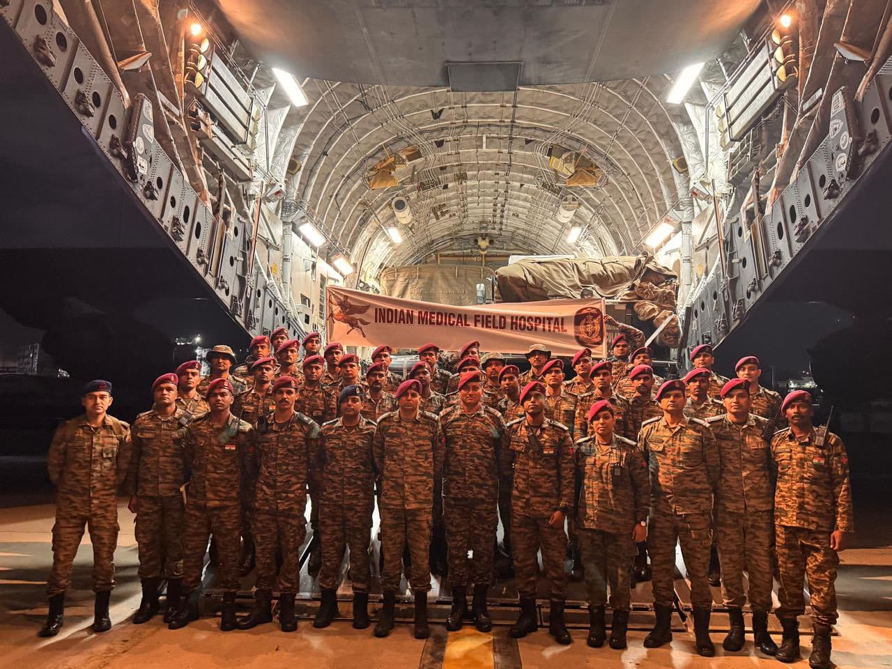 India dispatches 35 tonnes of humanitarian relief