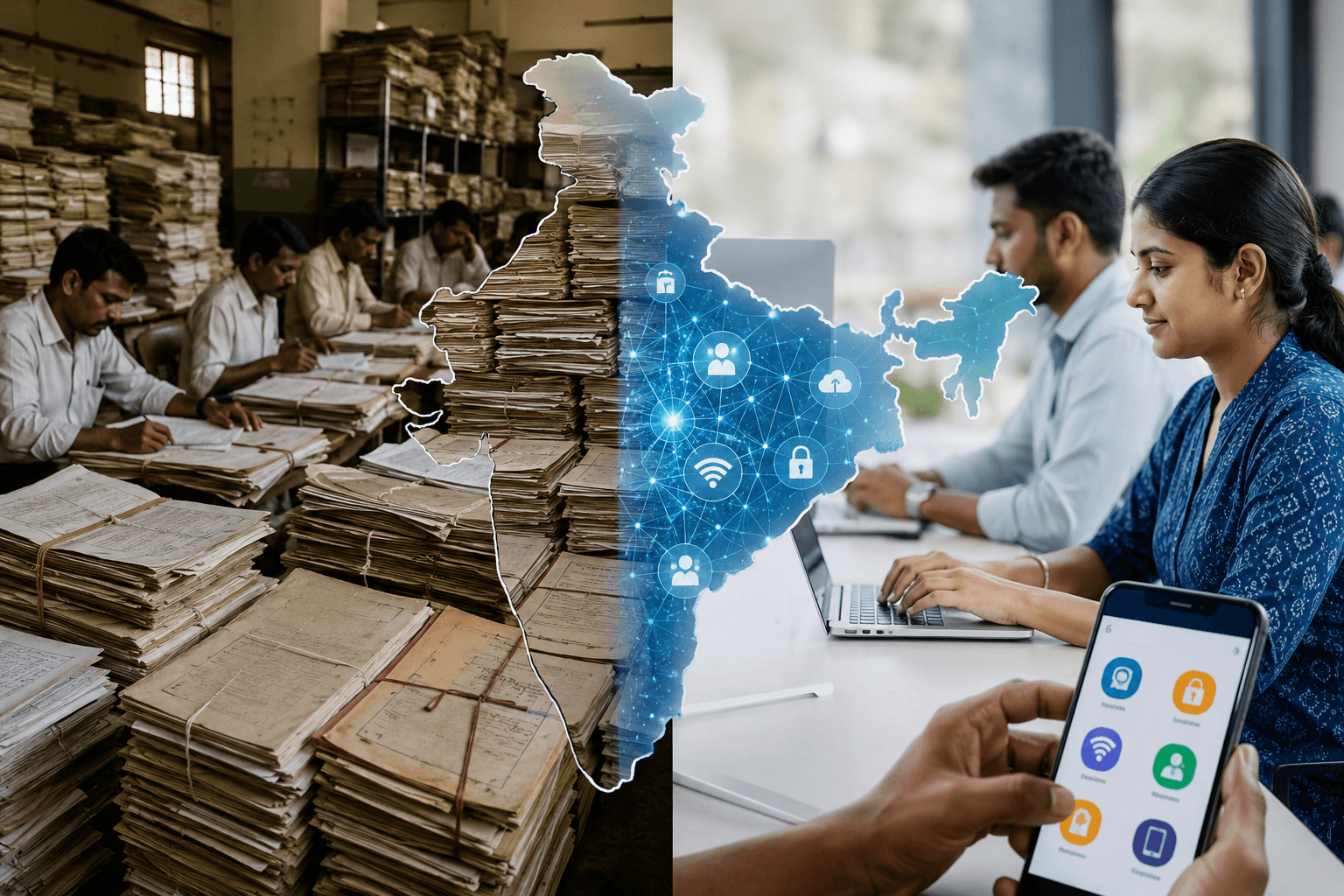 E- Governance In India: How tech evolved Indian society ?