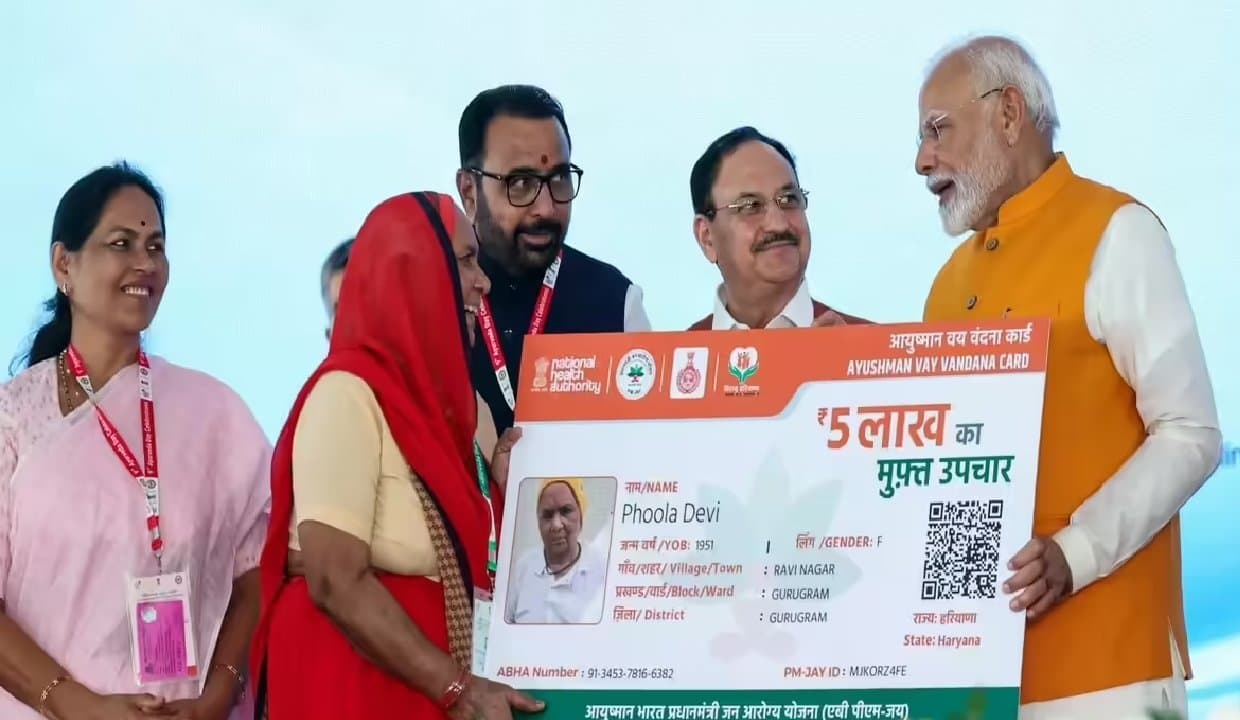 Over 44.73 Crore Ayushman Cards Issued.