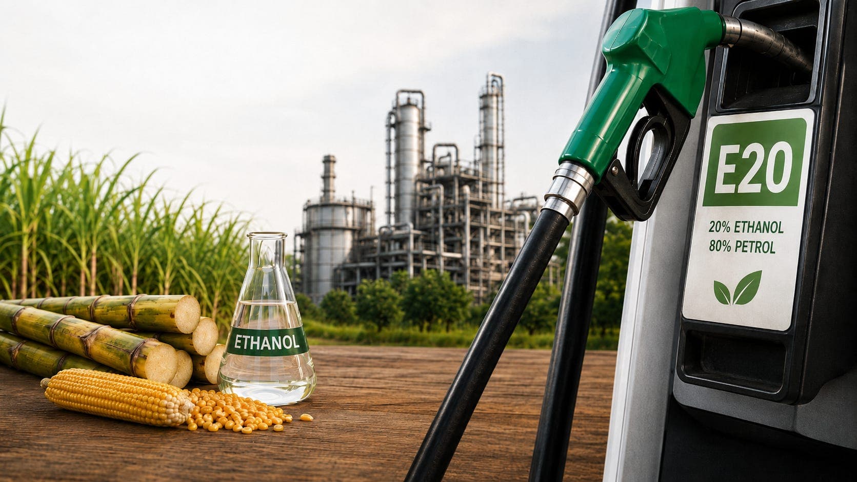 Govt Clears ₹4,687 Crore Ethanol Subsidy.