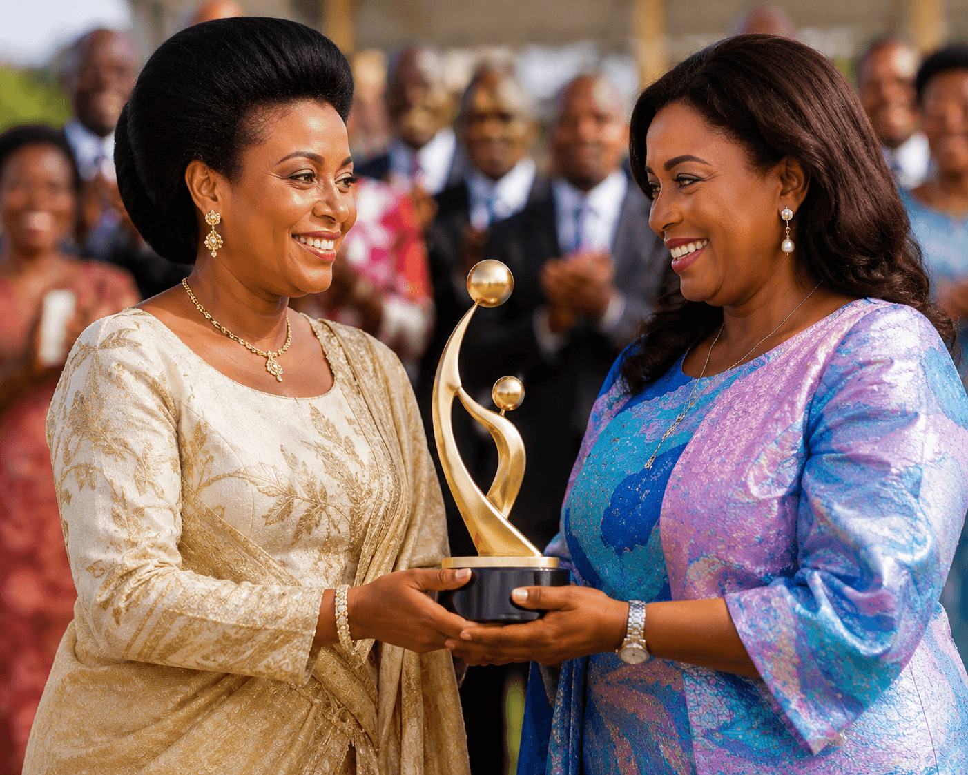 Merck Foundation Congratulates Burundi’s First Lady on UN Population Award