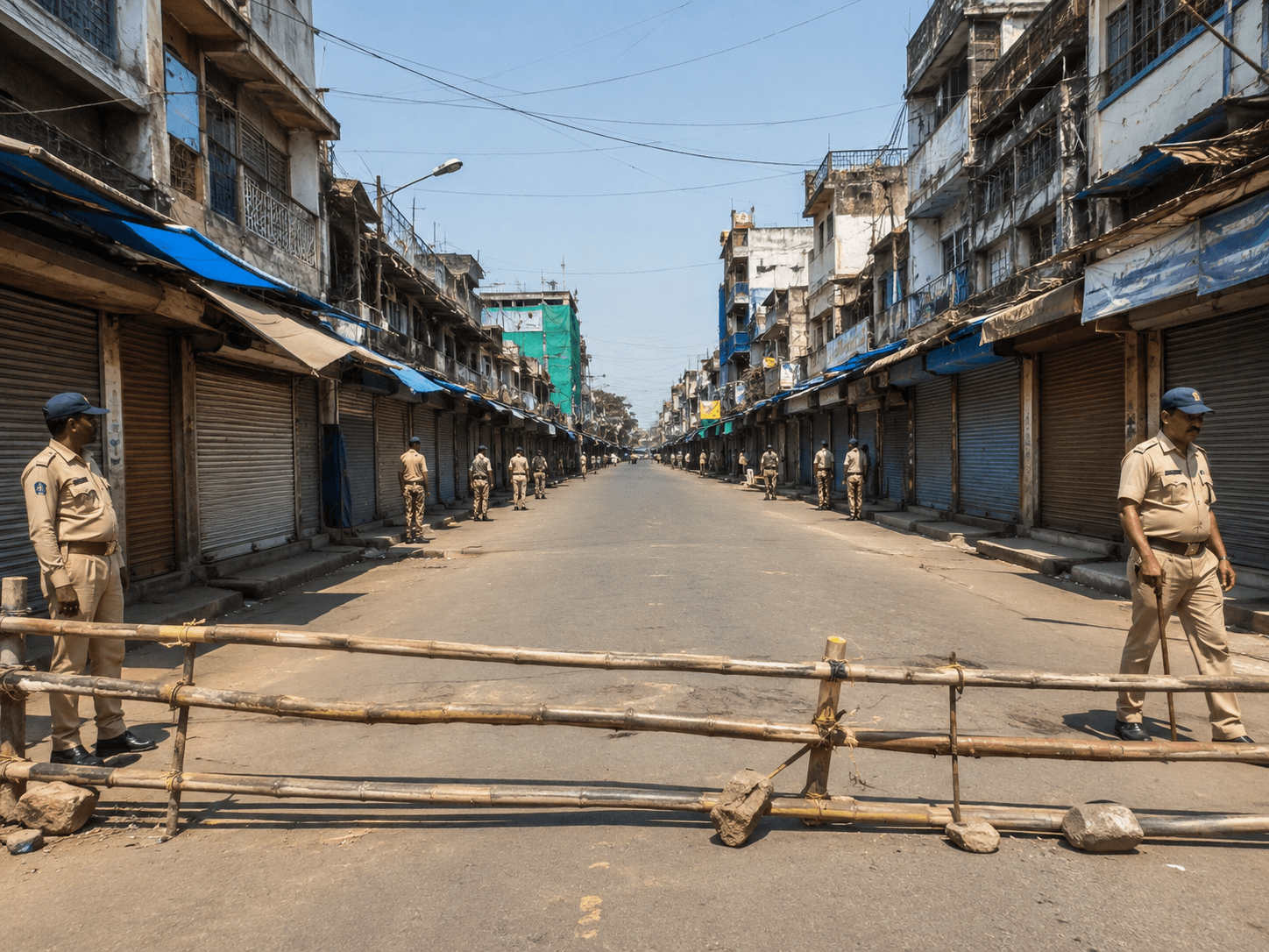Dhar Observes Shutdown Over Bhojshala Case