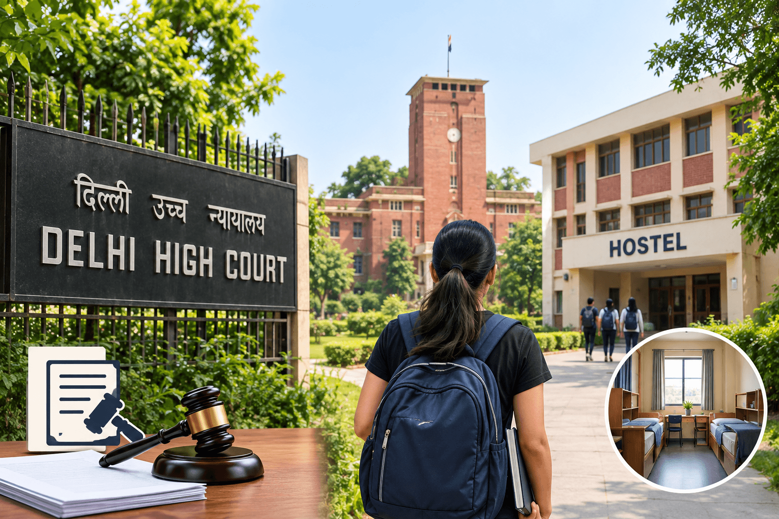 Fresh PIL Seeks Hostel Facilities in Every DU College