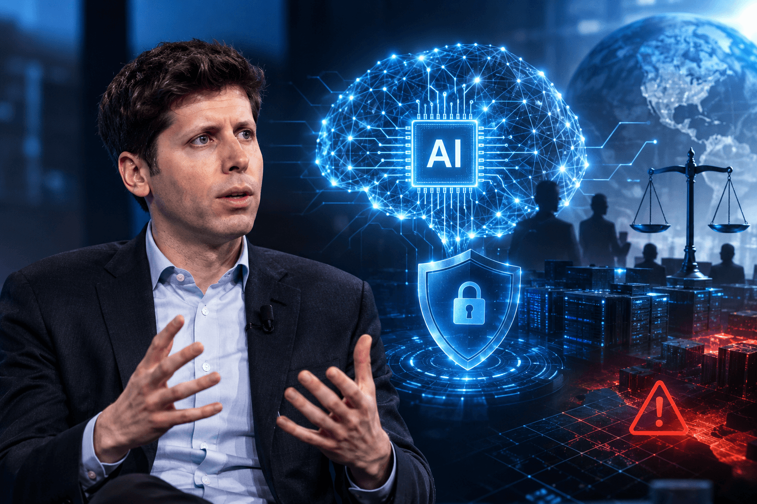 Sam Altman Warns of Dystopian AI Risks, Calls for Stronger Rules