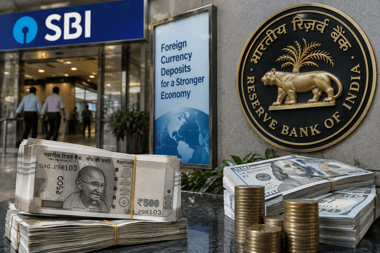 The Reserve Bank of India’s special FCNR(B) deposit scheme could generate around ₹5.5 trillion in notional profit for banks and the RBI over five years, according to SBI Research. The scheme mobilised about $127 billion in foreign-currency deposits, which could support nearly ₹25 trillion in additional bank credit. SBI Research estimates banks could gain around ₹5 trillion, while the RBI could generate another ₹50,000 crore.