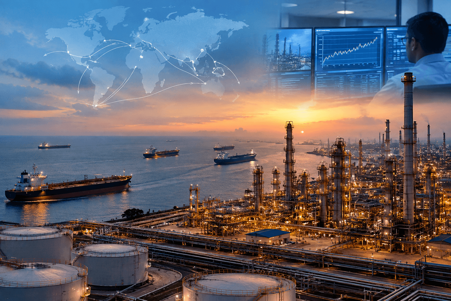 Crude Sourcing Flexibility Key to Refinery Margins Amid Geopolitical Disruptions: Report