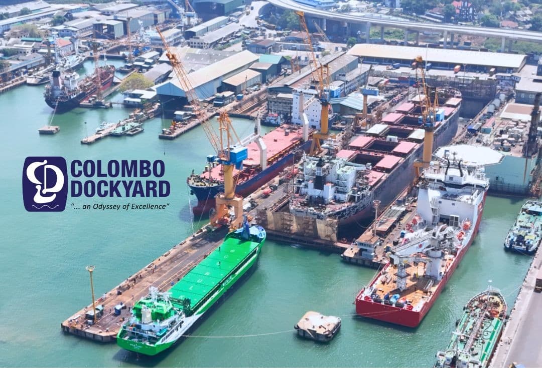 India Acquires 51% Controlling Stake in Colombo Dockyard PLC