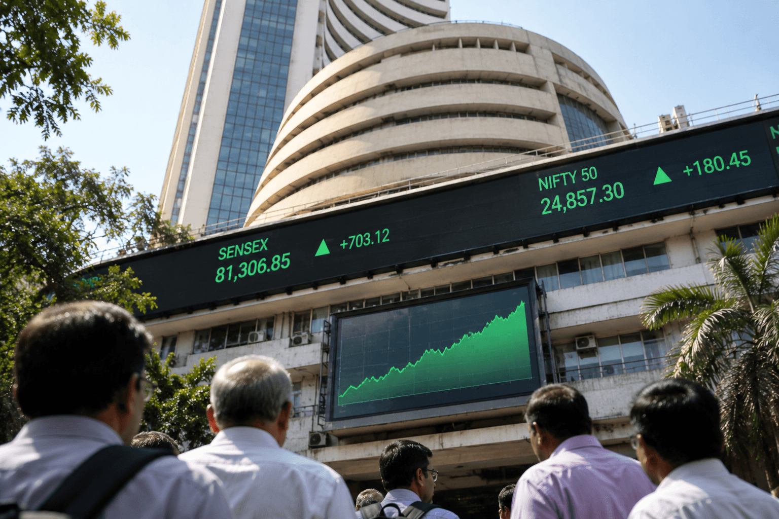 Indian Markets Trade Higher on Hopes of LTCG Tax Relief and FII Inflows