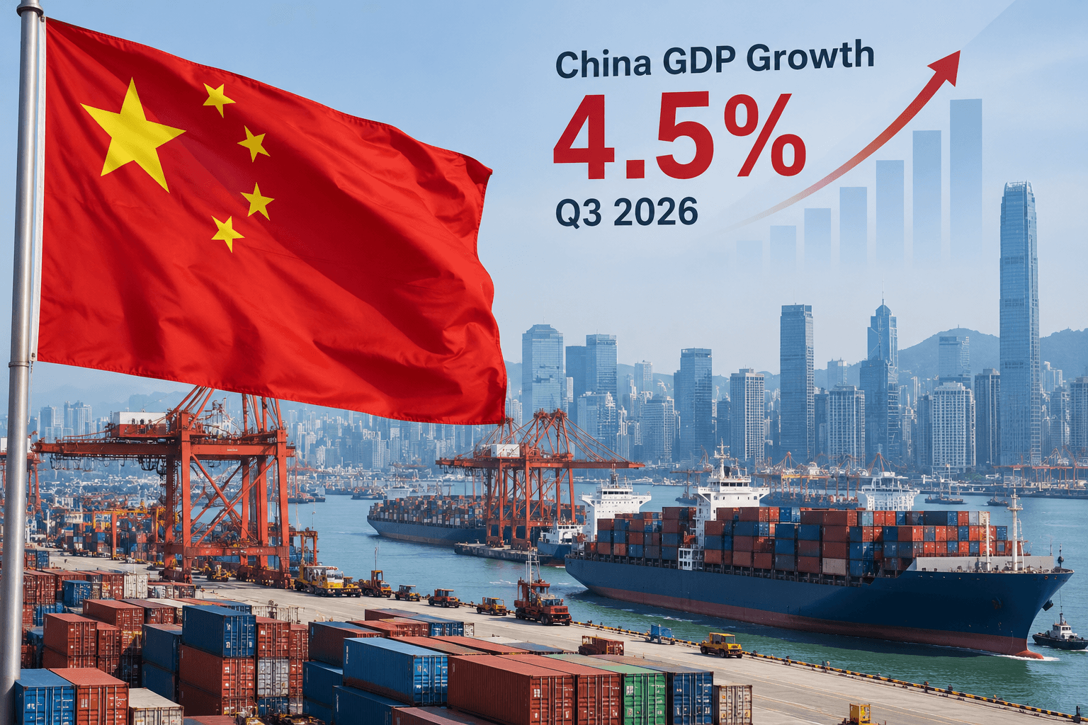 China’s Q3 Growth Hits 4.5% Amid Weak Demand