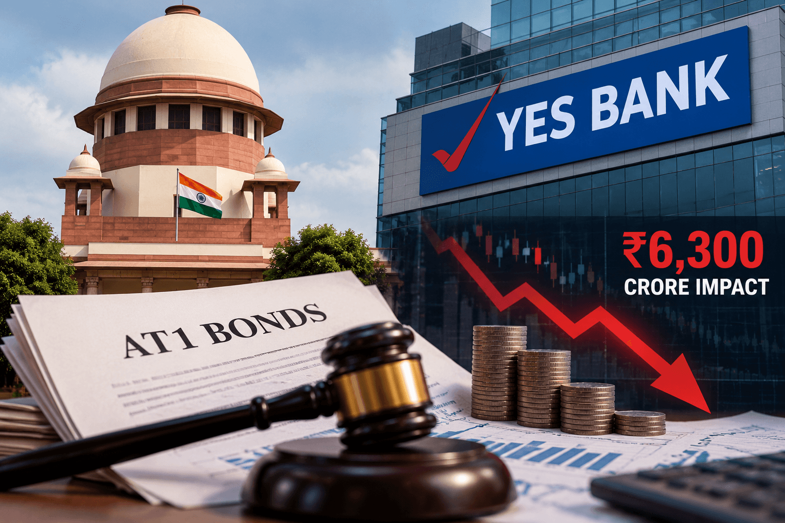Yes Bank Faces ₹6,300 Crore AT1 Bond Hit