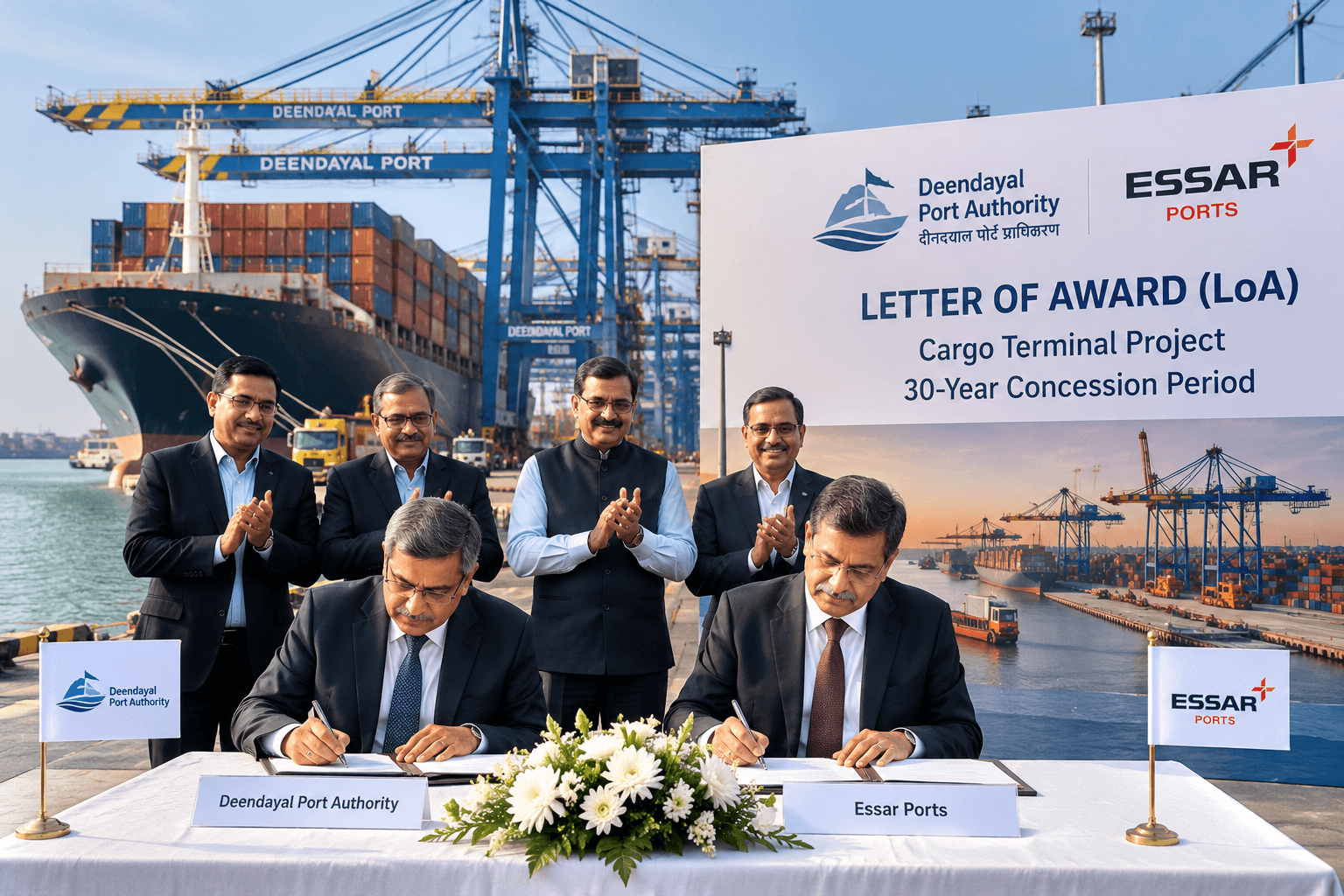 Essar Ports Wins 30-Year Terminal Deal