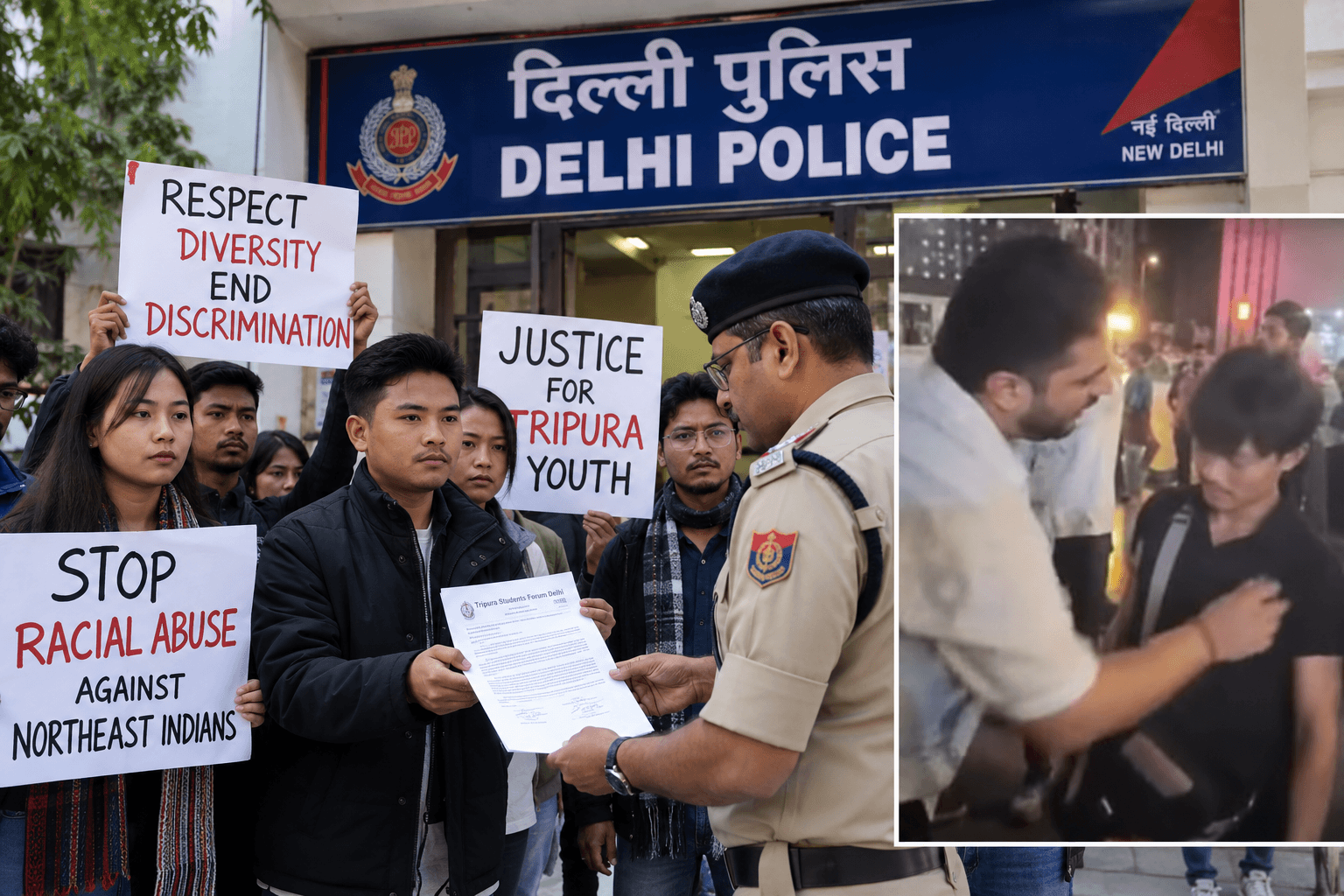  Tripura Students Seek FIR Over Viral Video