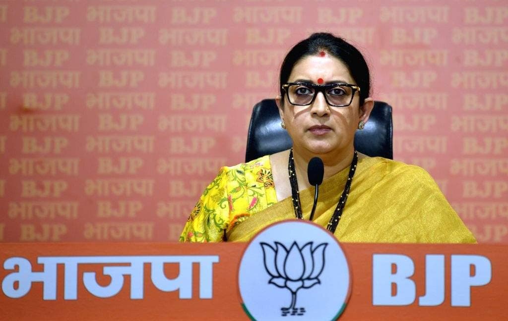 Smriti Irani to Hold BJP Meetings in Panchkula