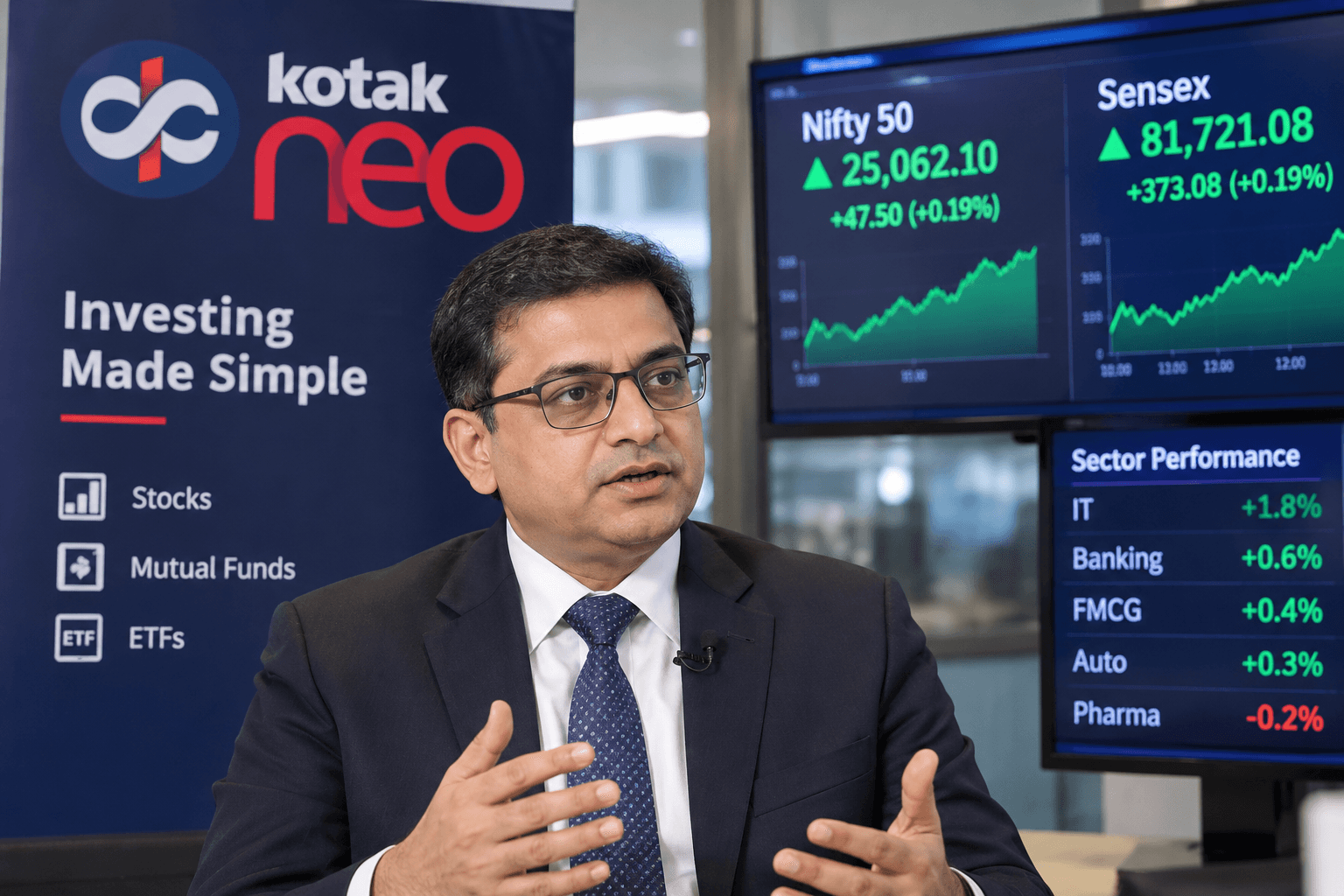 Kotak Neo Sees Value in Indian Stocks