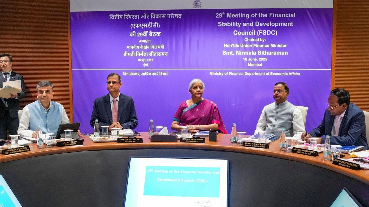 Finance Minister Chairs 30th FSDC Meeting