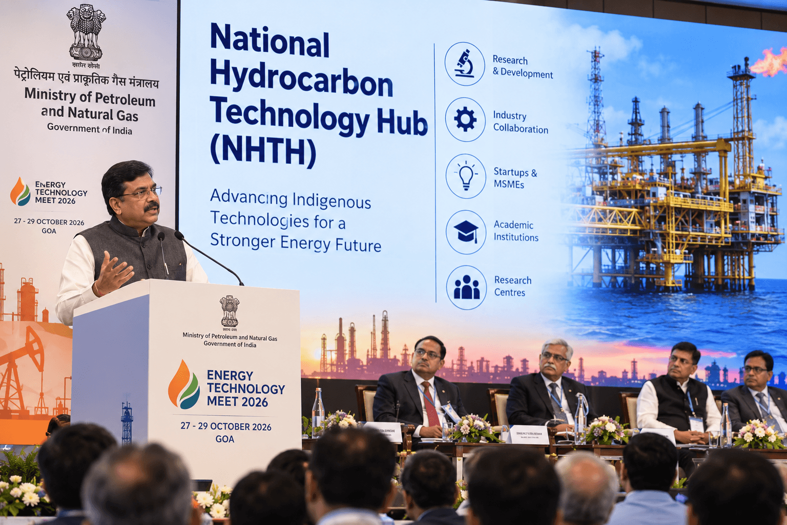 India Plans National Hydrocarbon Technology Hub