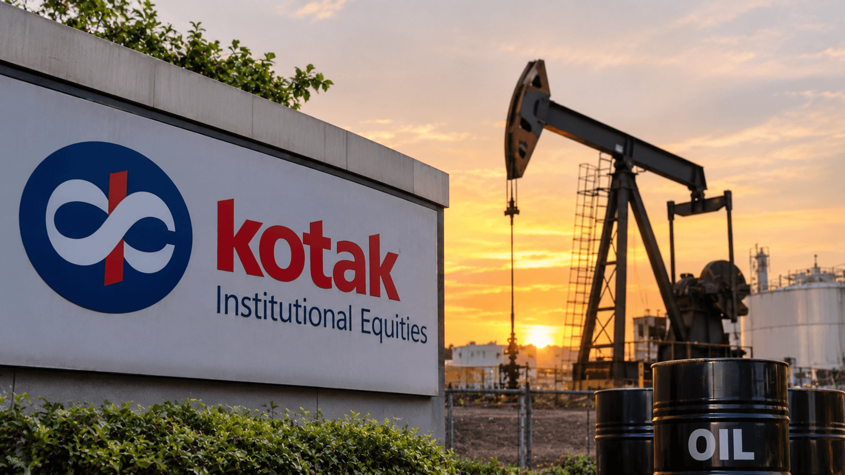 Kotak Raises FY27 Oil Forecast to $100
