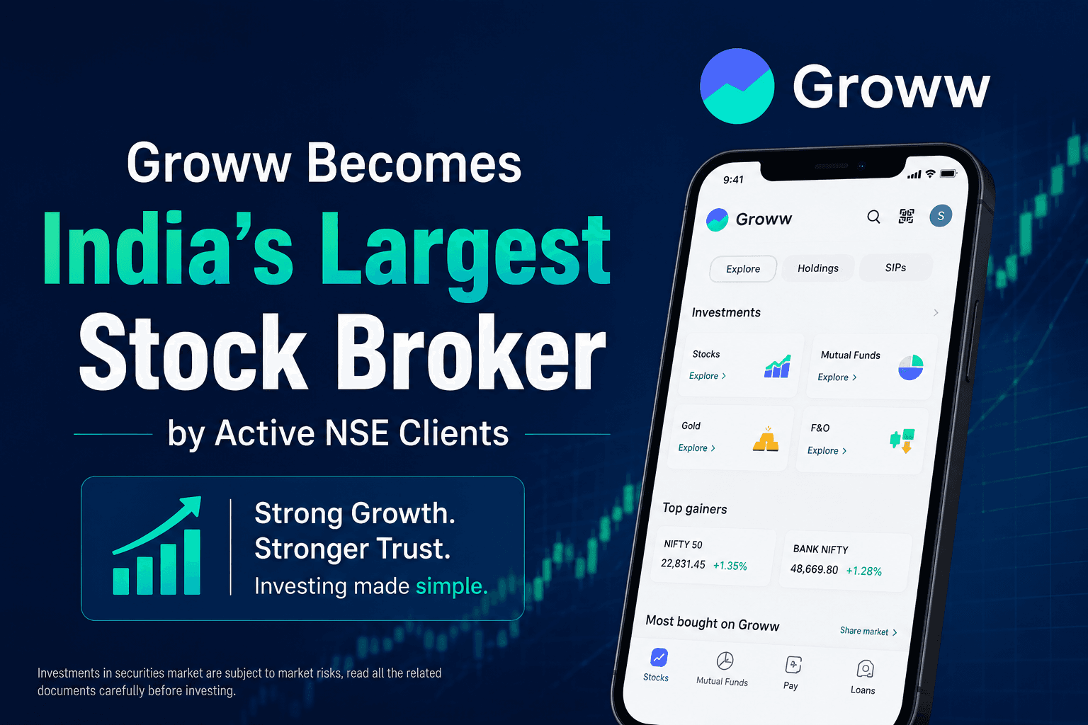 How Groww Quietly Became India’s Largest Stock Broker