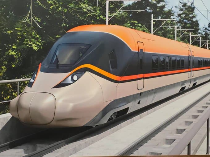 First look of Mumbai-Ahmedabad Bullet Train