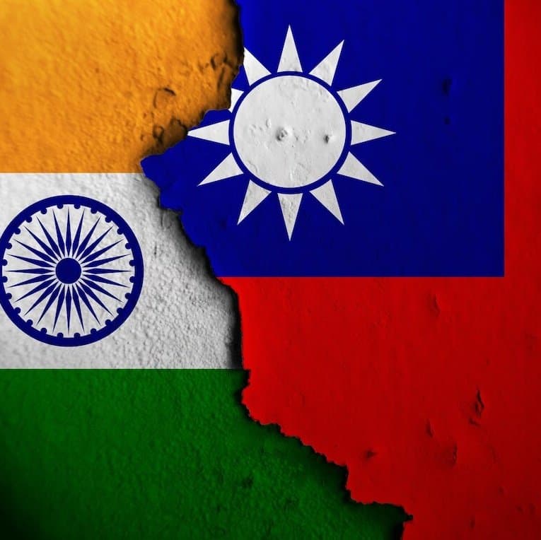 Taiwan has overtaken India as the world's 5th largest stock market.