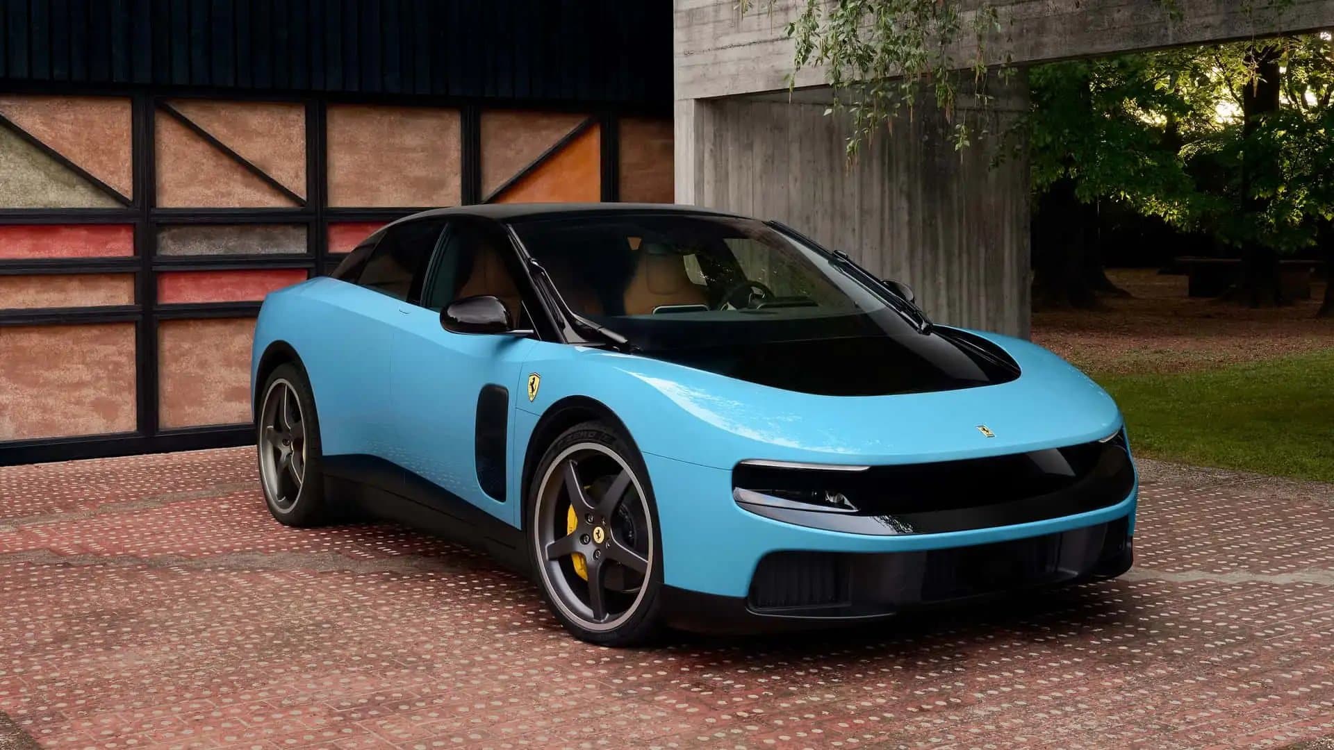 Ferrari Shares Drop 8% after new EV launch.