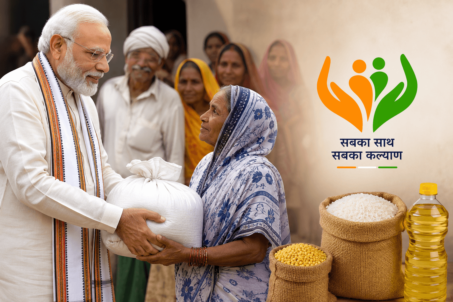 World's largest Food Security Policy (PMGKY)