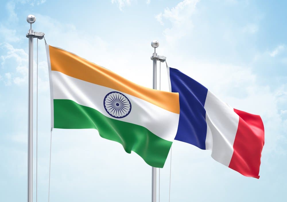 India and France sign key economic relations.
