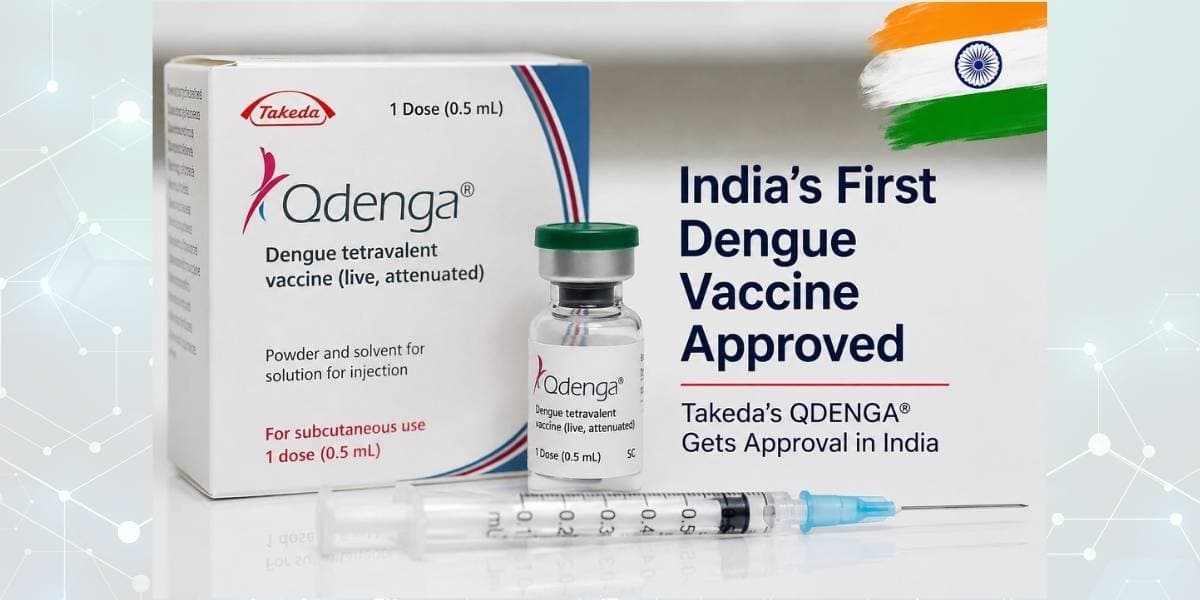 Takeda’s Qdenga is the first dengue vaccine approved in India.