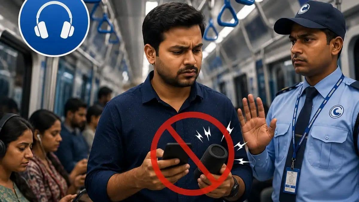 No Headphones? Pay Rs 2,500 in Bengaluru Metro