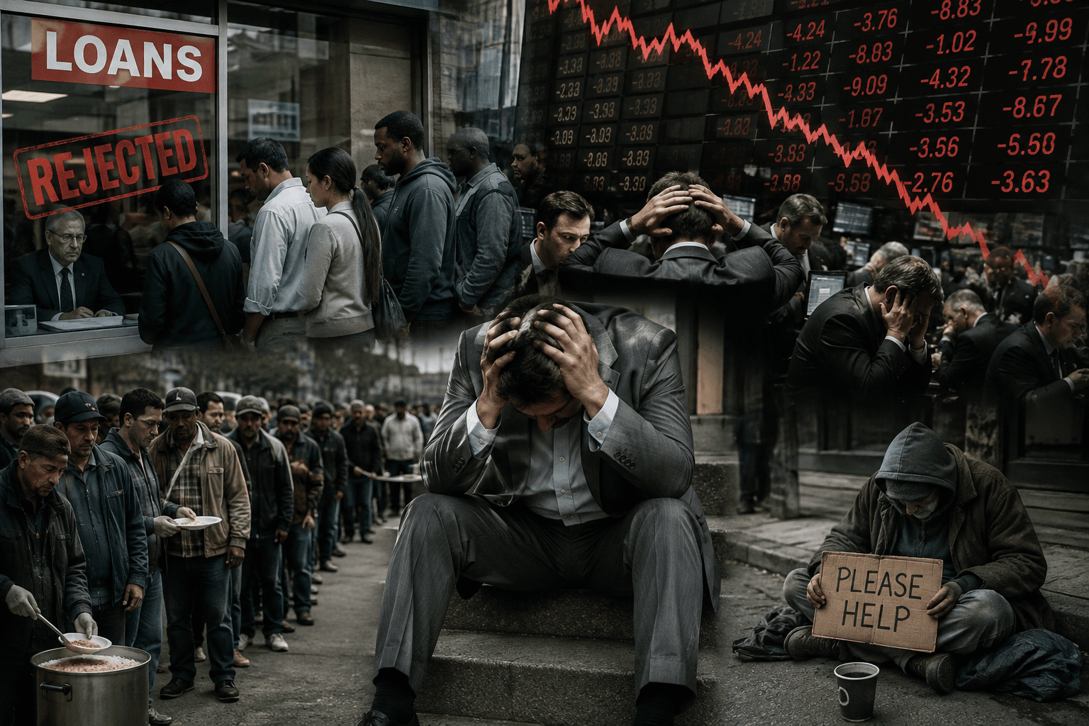 2008 Great Recession: History's worst financial crisis.