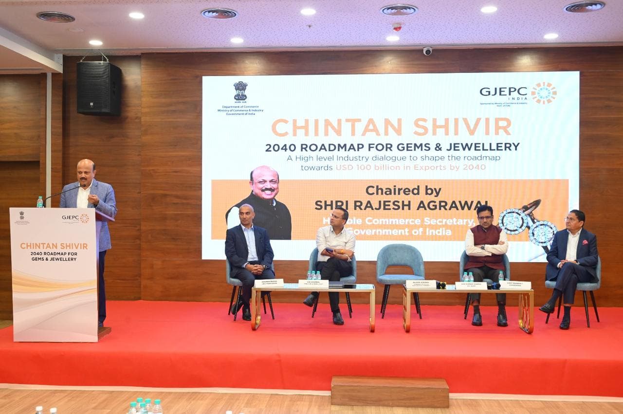 India Targets $100 Billion Gems & Jewellery Exports by 2040