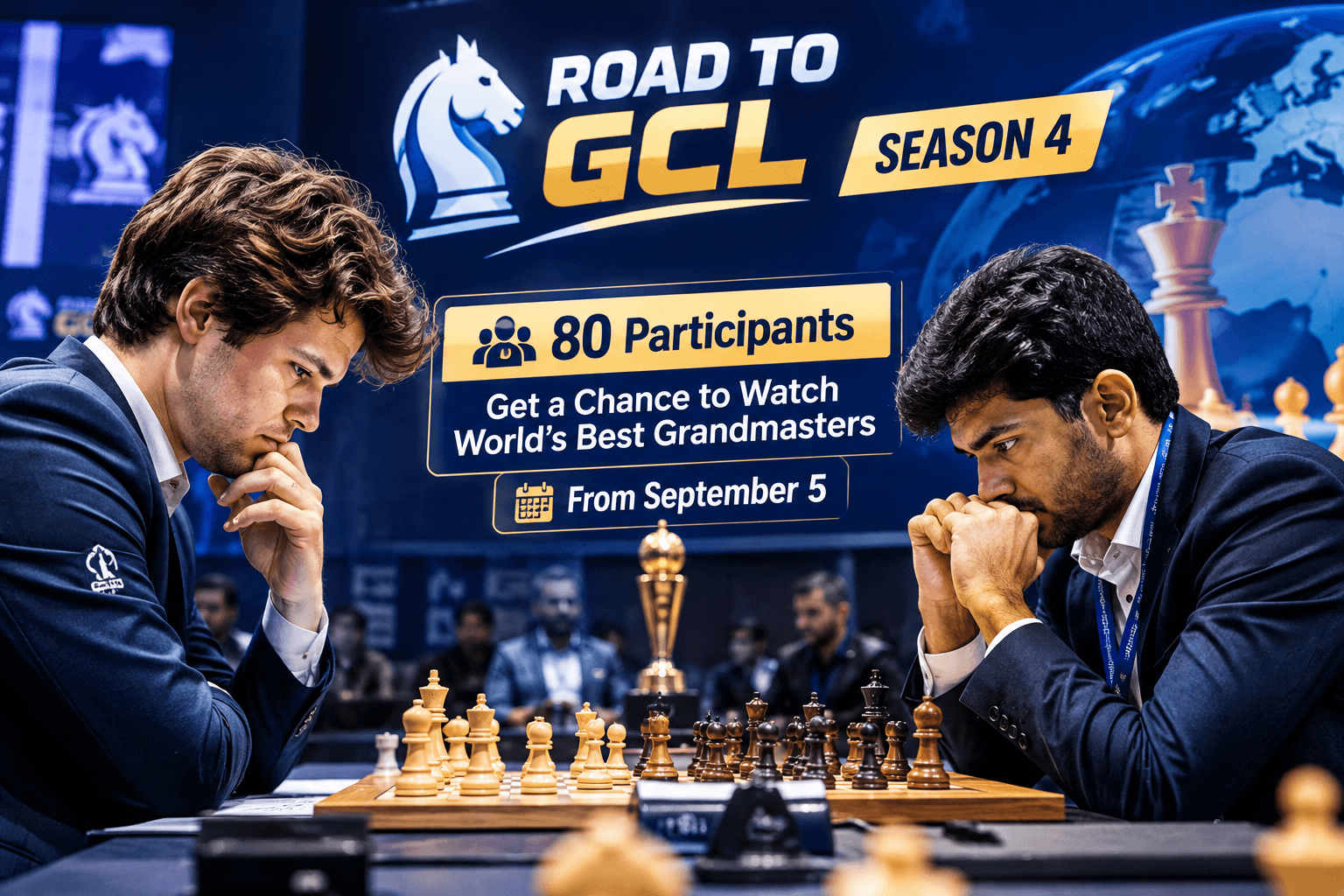 Road to GCL Gives 80 Participants Chance to Watch World’s Best Grandmasters