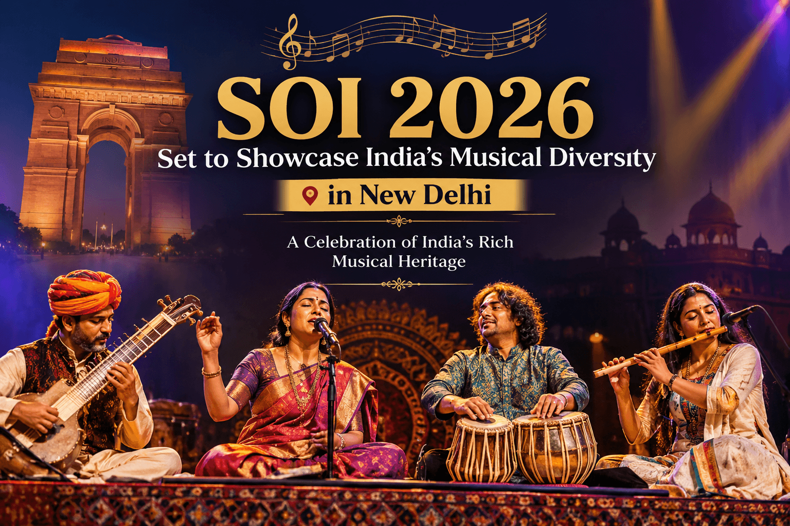 SOI 2026 Set to Showcase India’s Musical Diversity in New Delhi