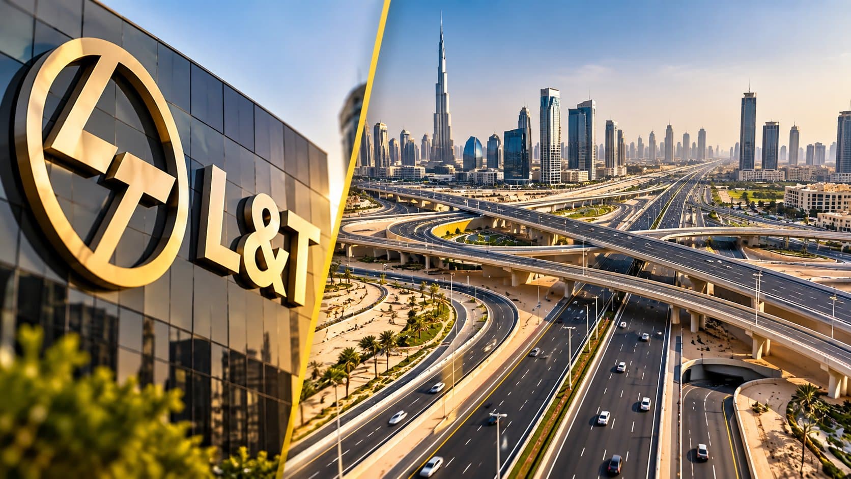 L&T Wins ₹7,500 Crore Dubai Road Contracts.
