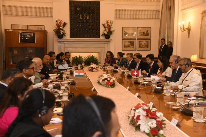 India, Switzerland Sign Migration Pact & Defence Ties