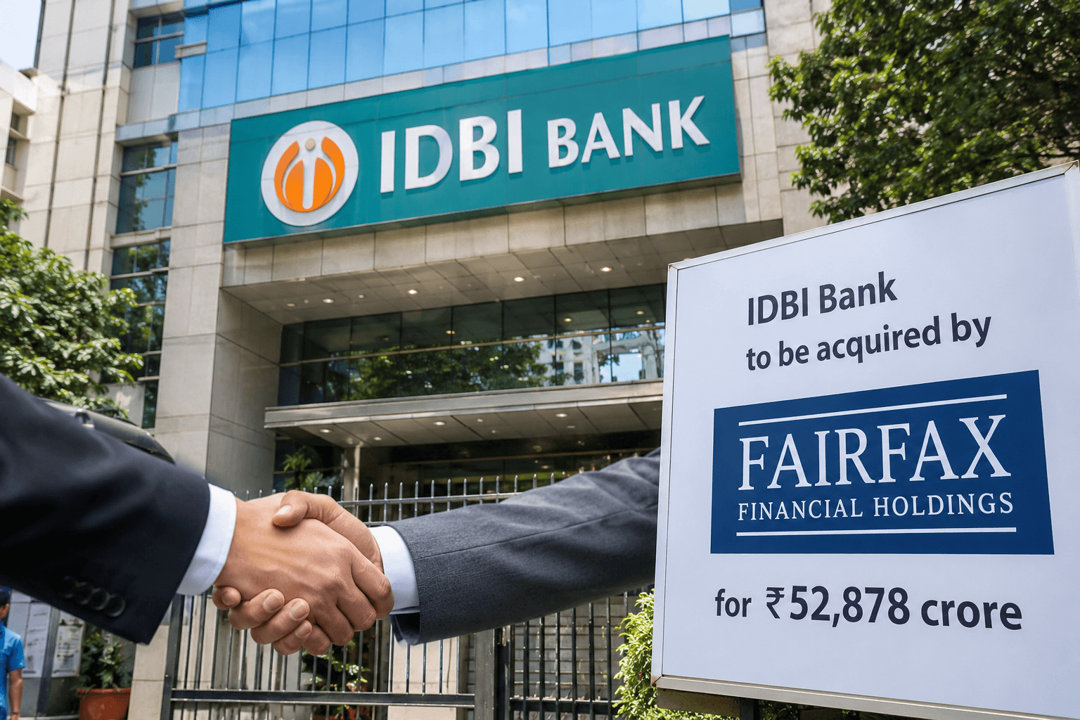 Canada’s Fairfax Acquires IDBI Bank for ₹52,878 Crore