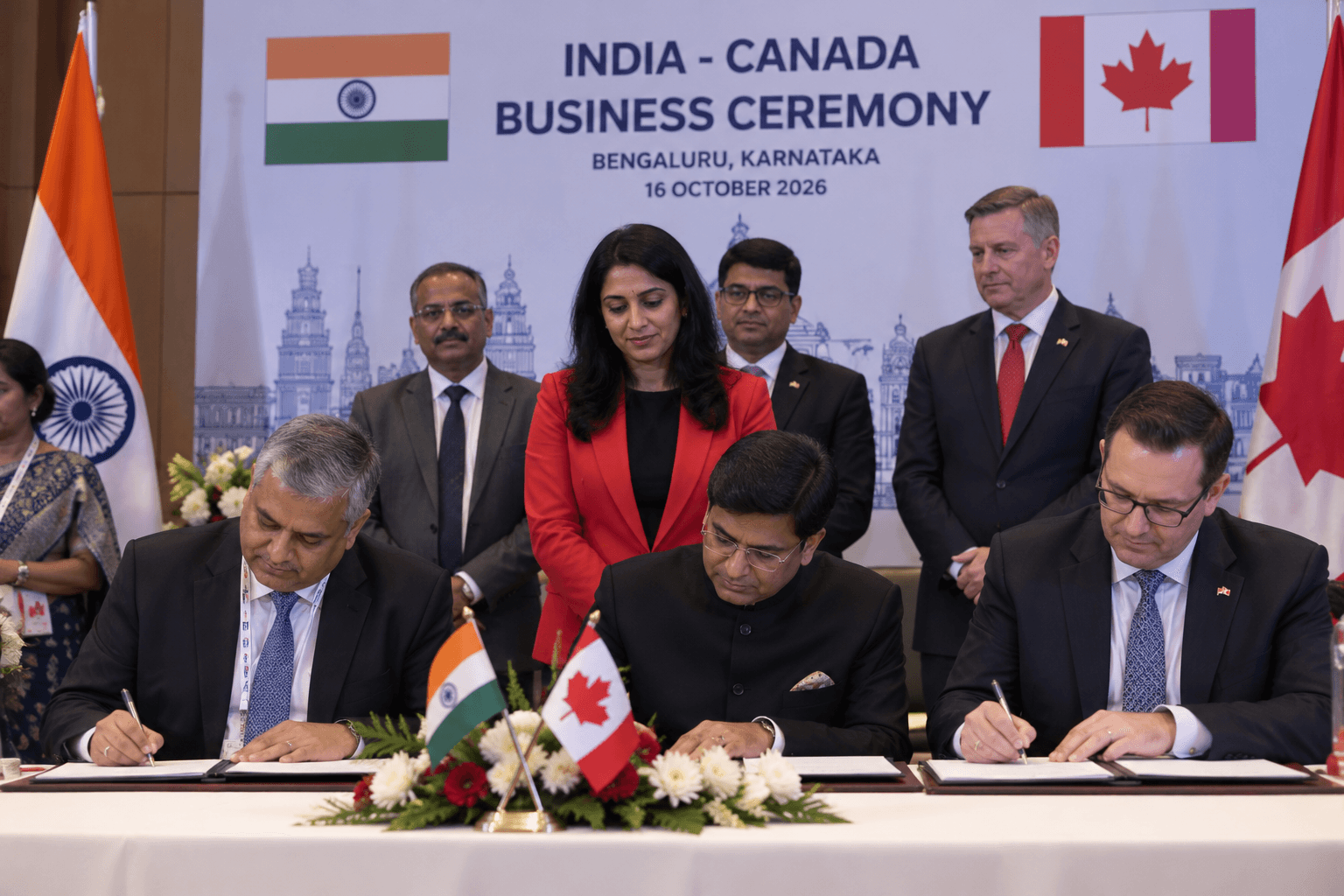 India, Canada Sign Commercial Pacts as FTA Talks Target 2026