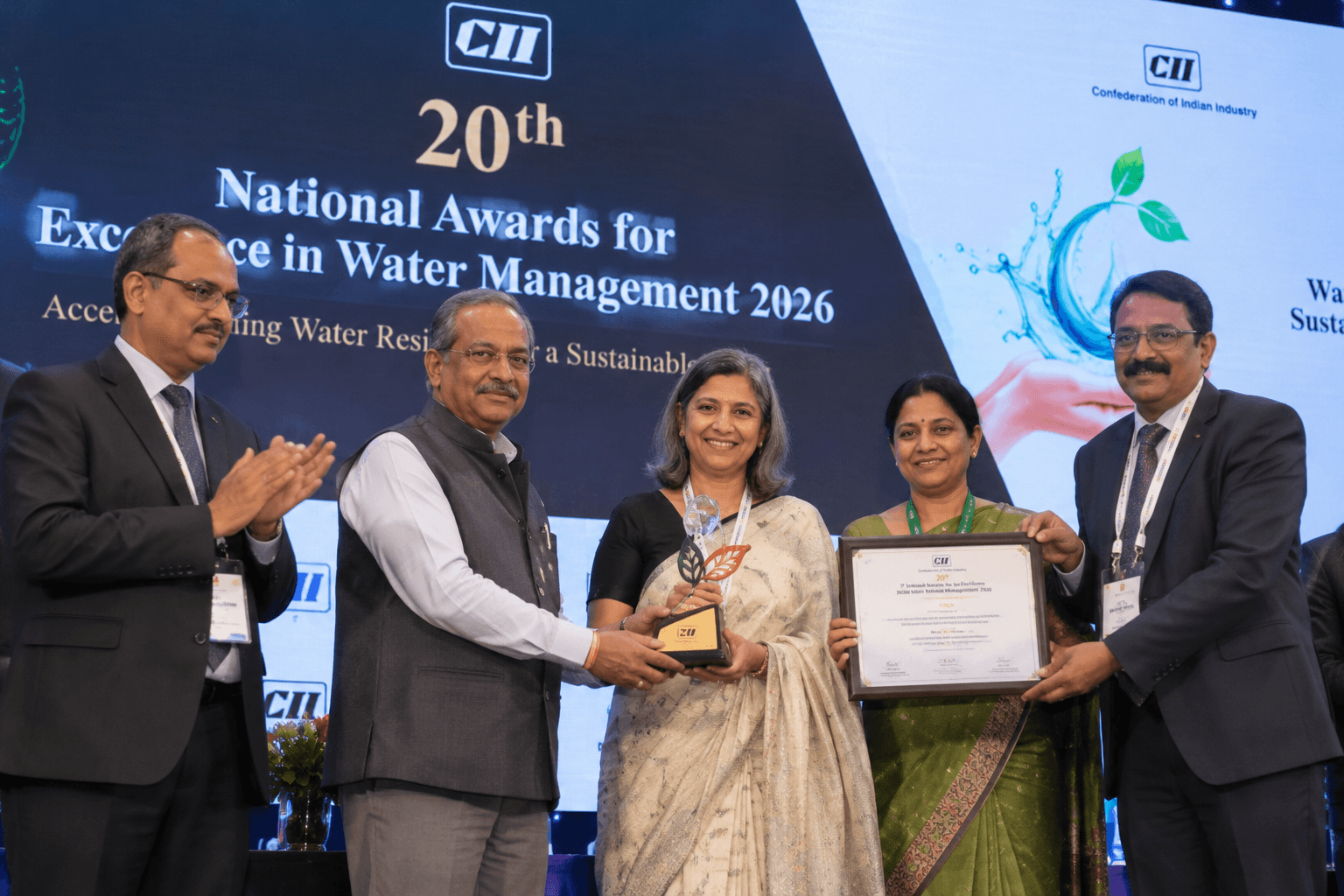 Coca-Cola, Sehgal Foundation Win Water Award