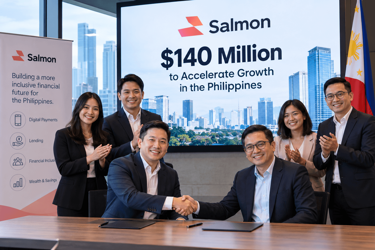 Salmon Raises $140 Million for Philippines Expansion