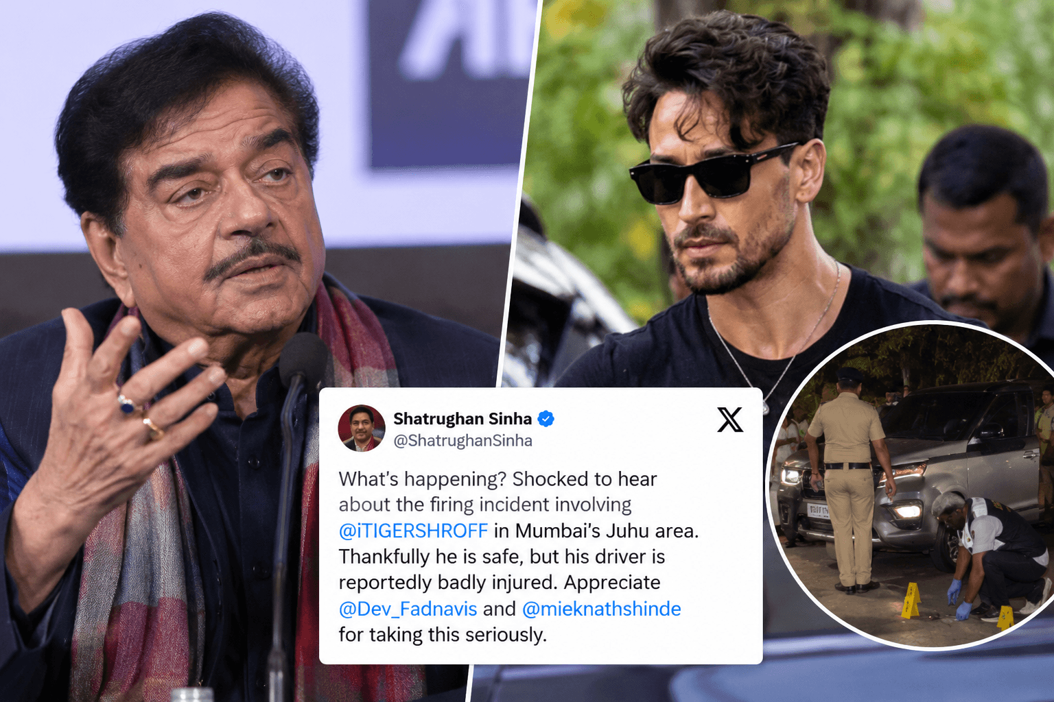 Sinha Calls Tiger Shroff Firing ‘Shocking’