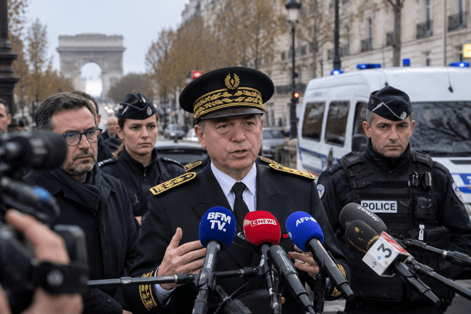 Paris Police Form Task Force to Track Vandals